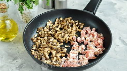 тарталетки с грибами и сыром в духовке