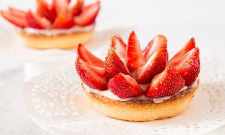 Рецепт тарталеток с клубникой