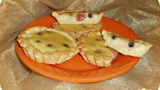 Тарталетки с кремом