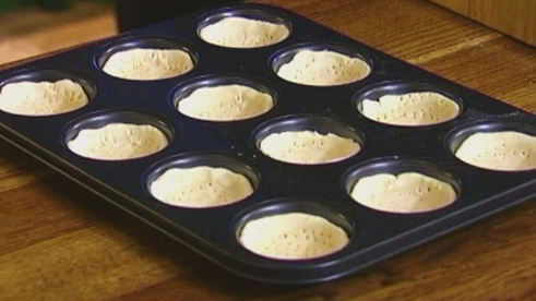 тарталетки с молочным кремом