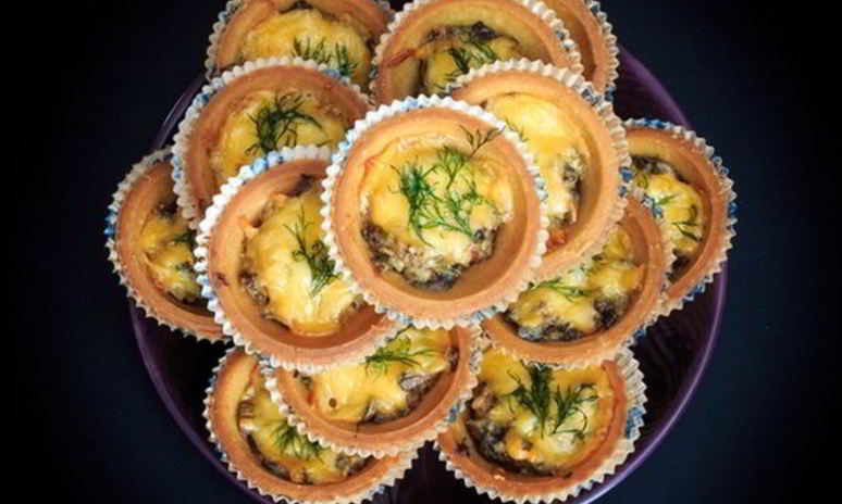 Рецепт тарталеток с морепродуктами