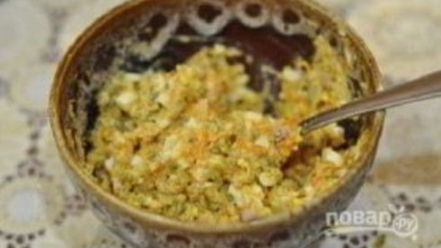 тарталетки с печенью трески