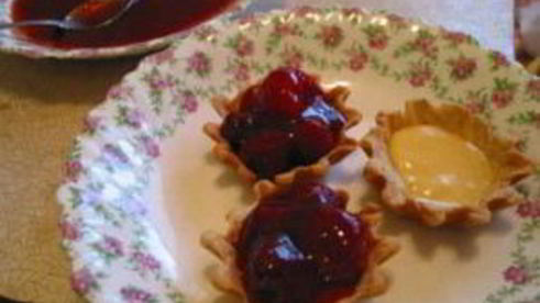 тарталетки с ягодами