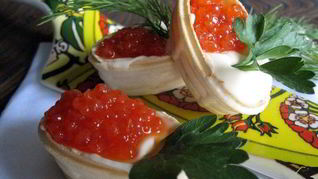 Вафельные тарталетки