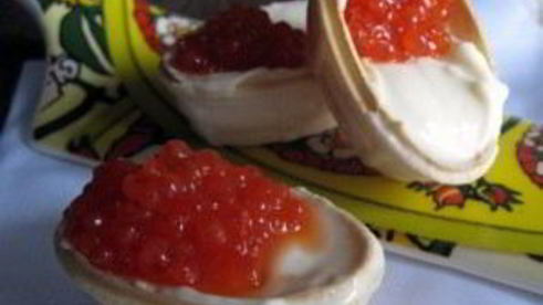 вафельные тарталетки