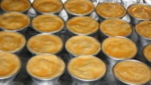 закрытые тарталетки с курицей