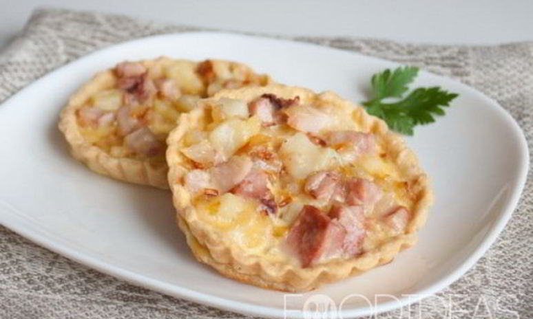 Рецепт закуски в тарталетках