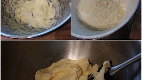 абрикосовый тарт с франжипаном и миндальным крокантом