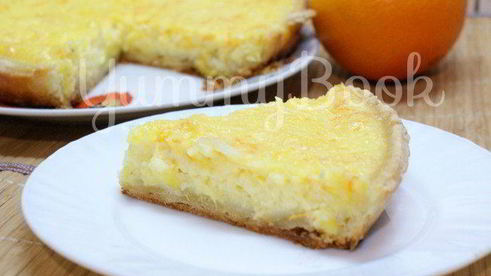 апельсиновый тарт