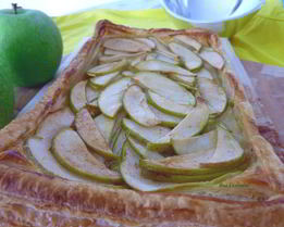 Деревенский яблочный тарт