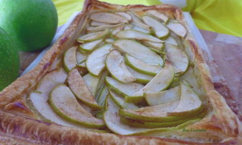 Рецепт деревенского яблочного тарта