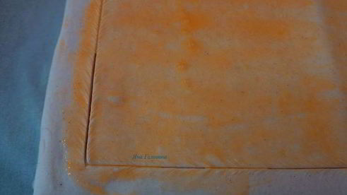 деревенский яблочный тарт