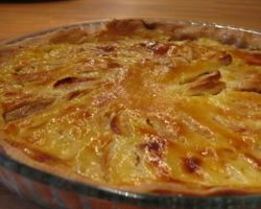 Французский миндально-яблочный тарт