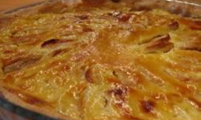 Рецепт французского миндально-яблочного тарт