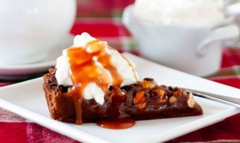 Рецепт французского шоколадного тарта с фундуком