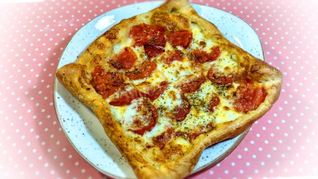 Капрезе тарт с томатами и сыром моцарелла