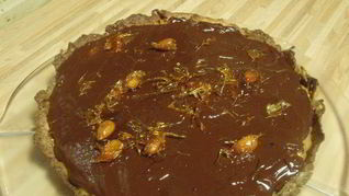 Карамельно-шоколадный тарт