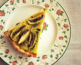 Кремовый тарт с Киви