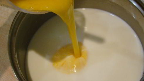 кремовый тарт с киви