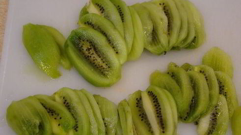 кремовый тарт с киви