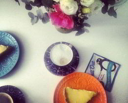 Лимонный тарт с заварным кремом