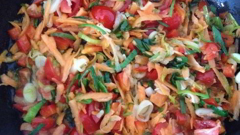 пряный блинный тарт