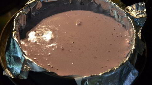 шелковый тарт с ежевикой