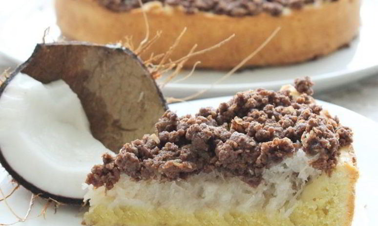 Рецепт шоколадна-кокосового тарт