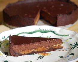 Шоколадный тарт из Бургундии