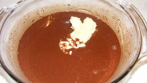 шоколадный тарт с бананами блаженство