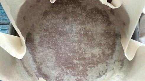 шоколадный тарт с малиной