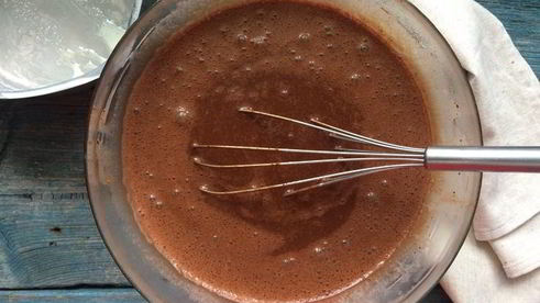 шоколадный тарт с малиной