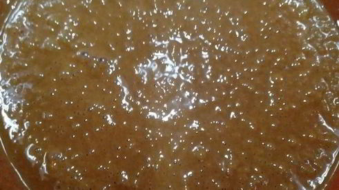 шоколадный теплый тарт с вишнями и сливами