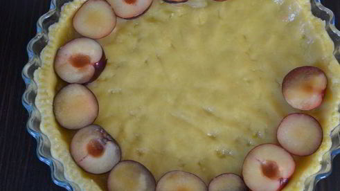 сливовый тарт