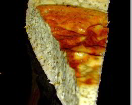 Сырно-творожный тарт с весенней зеленью