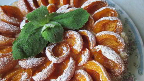 тарт абрикосовый