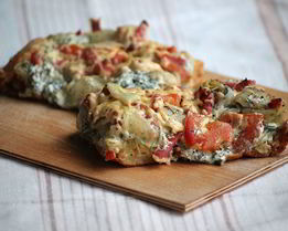 Тарт фламбе