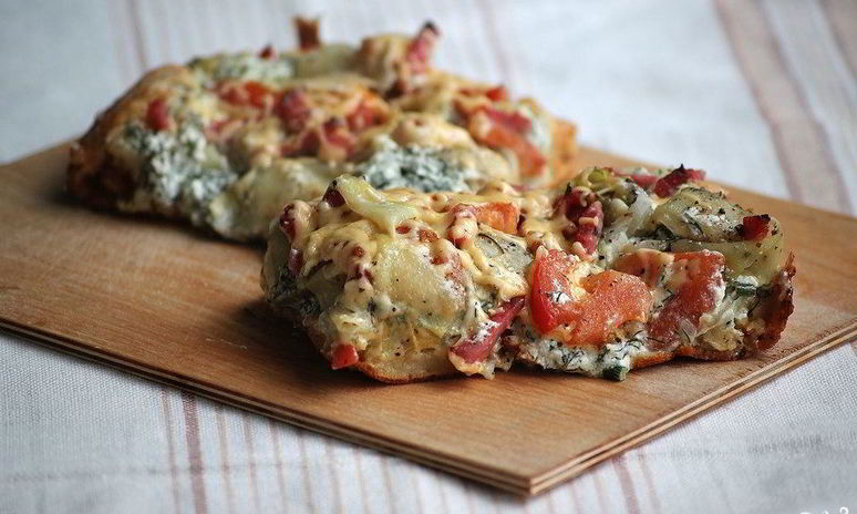 Рецепт тарта фламбе