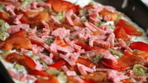 тарт фламбе