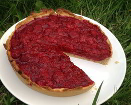 Тарт из малины