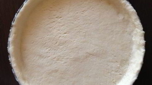 тарт из творожного теста с карамельками