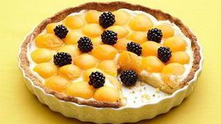 Тарт с абрикосами