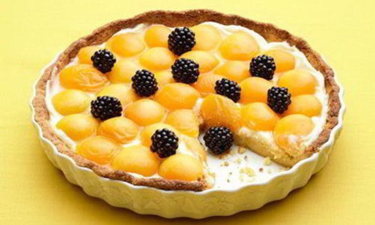 Рецепт тарта с абрикосами
