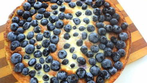 тарт с голубикой