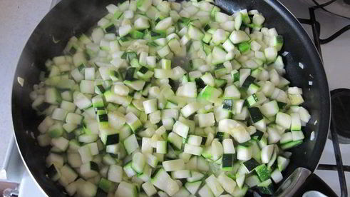 тарт с кабачками и фетой