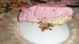 Тарт с клюквенно-яблочной начинкой