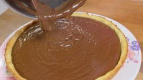 тарт с нутеллой