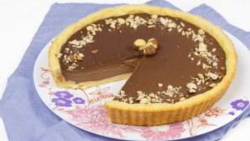 тарт с нутеллой