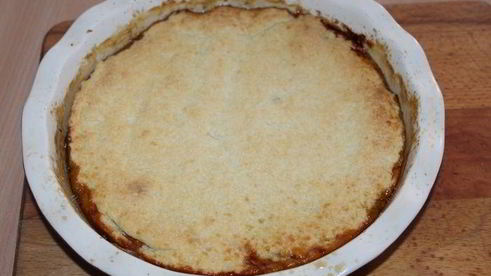 тарт с ревенем и кардамоном