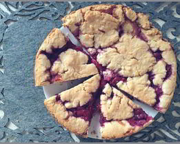 Тарт с вишней